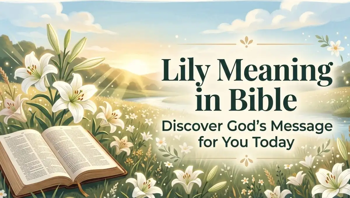 Lily Meaning in Bible: Discover God's Message for You Today