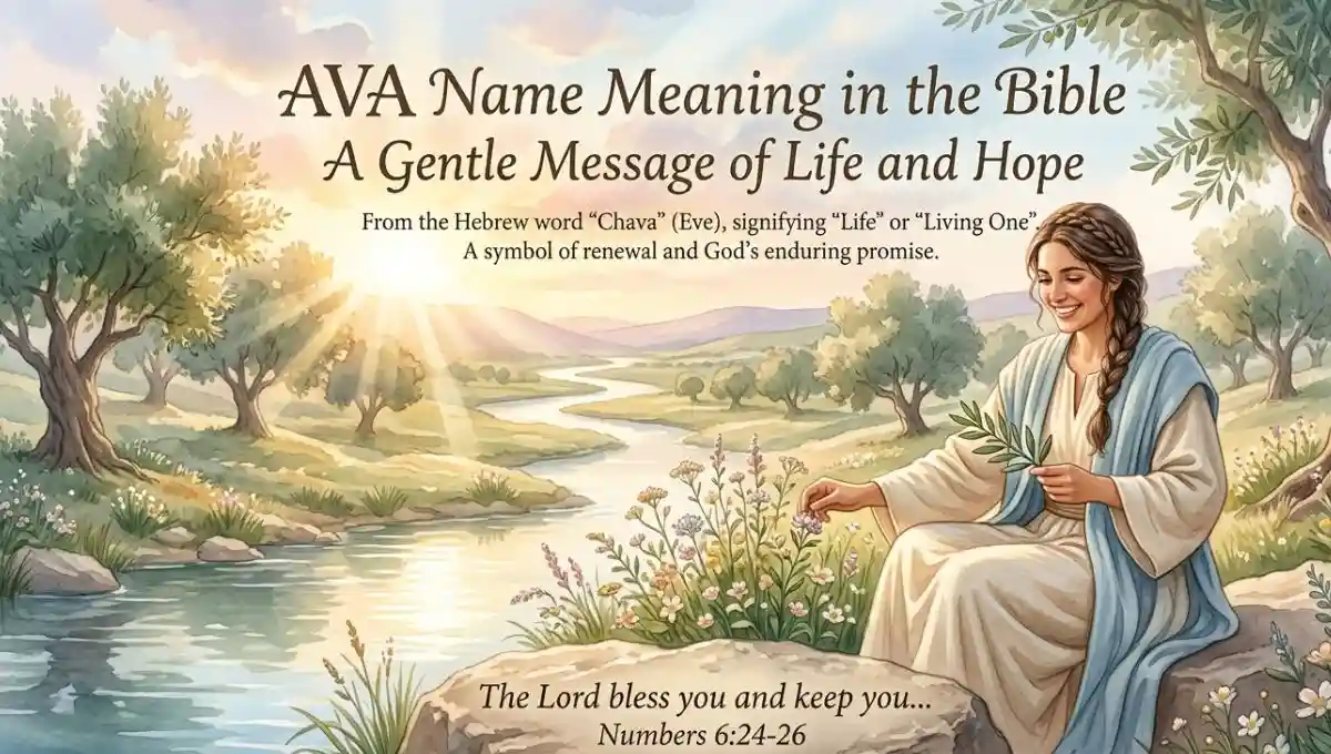 Ava Name Meaning in Bible: A Gentle Message of Life and Hope