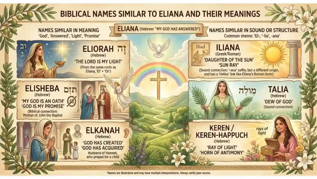 Biblical Names Similar to Eliana and Their Meanings