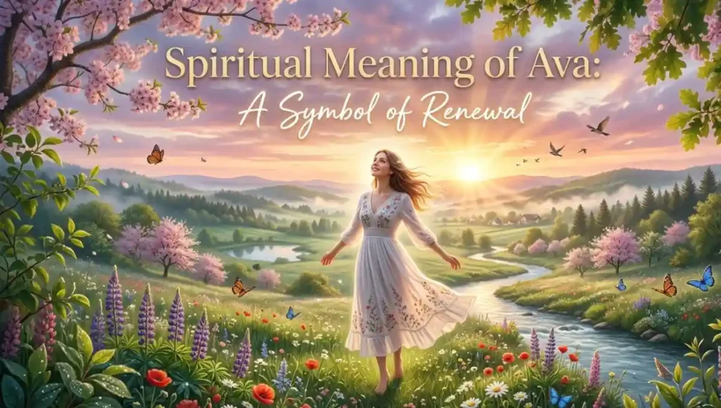 Spiritual Meaning of Ava: A Symbol of Renewal