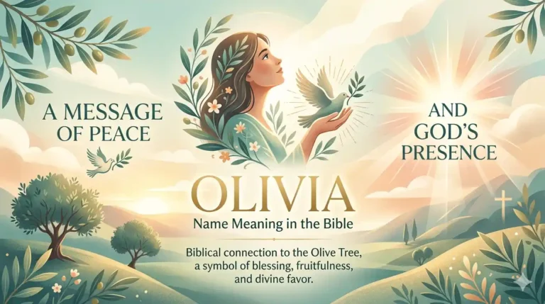 Olivia Name Meaning in Bible: A Message of Peace, and God's Presence