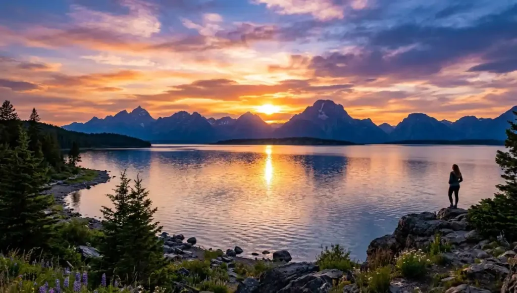 The Beauty of God's Creation in the Sunset