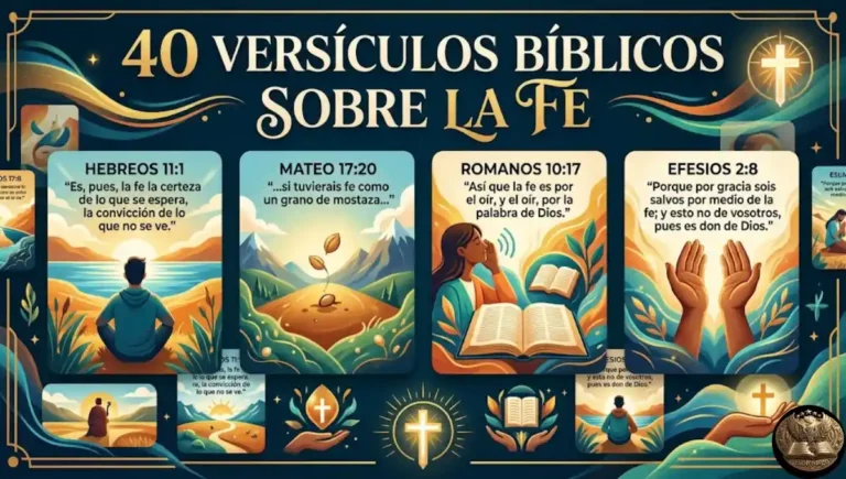 46 Bible Verses in Spanish About Faith (With English Meaning)
