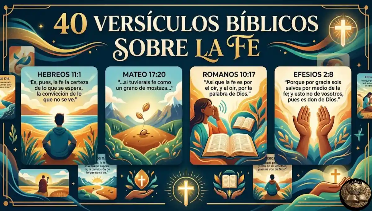 46 Bible Verses in Spanish About Faith (With English Meaning)