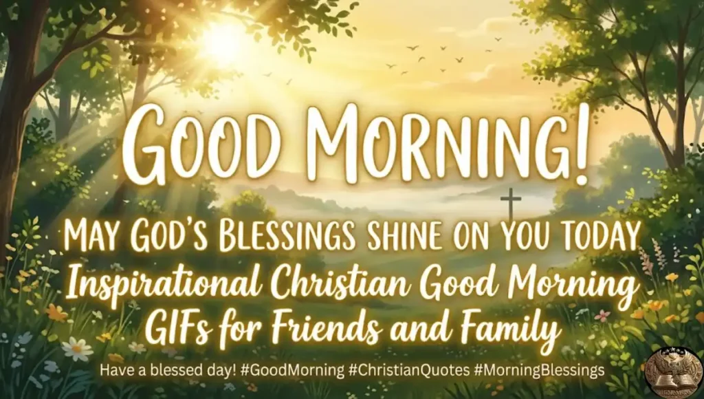 Inspirational Christian Good Morning GIFs for Friends and Family