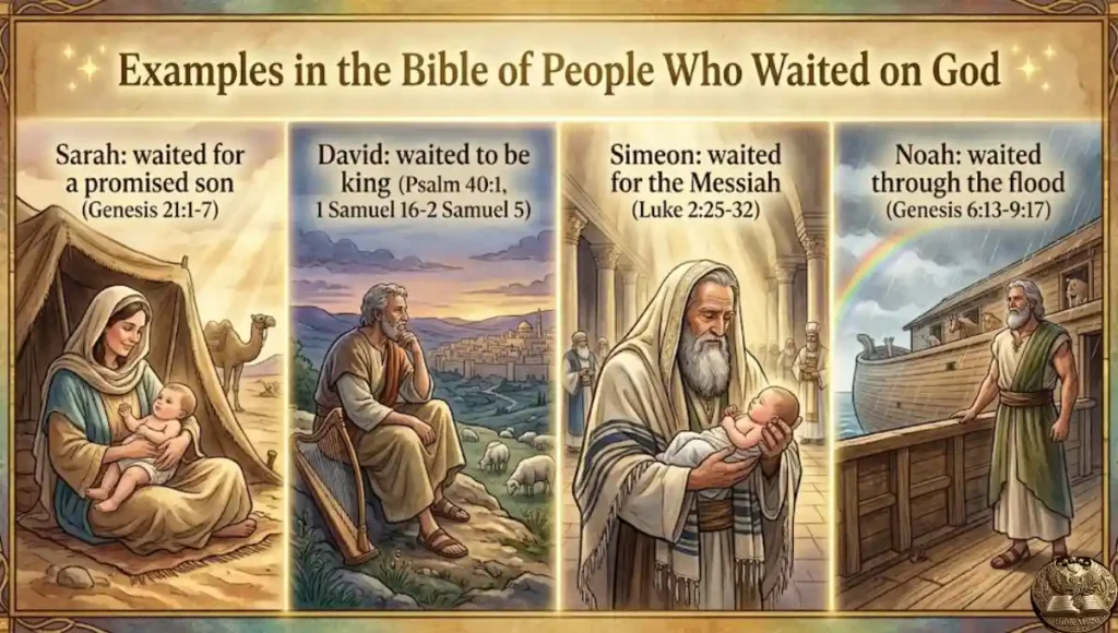  Examples in the Bible of People Who Waited on God