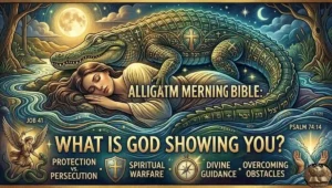 Alligator Dream Meaning Bible: What Is God Showing You?