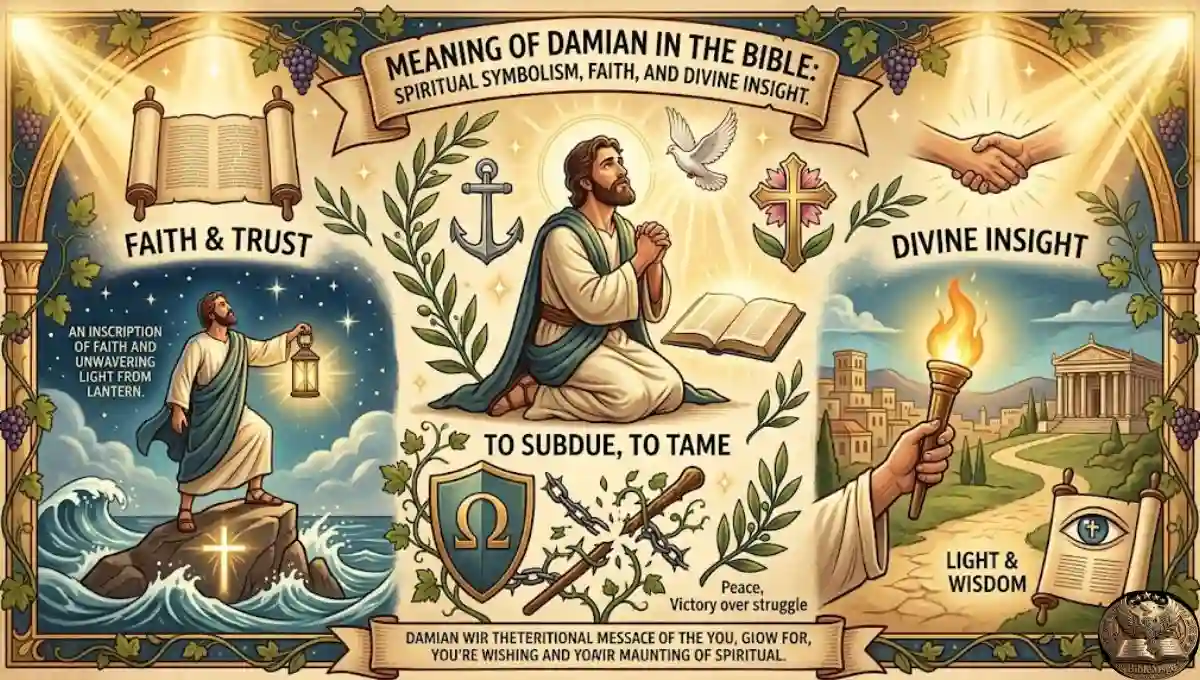 Meaning of Damian in the Bible: Spiritual Symbolism, Faith, and Divine Insight