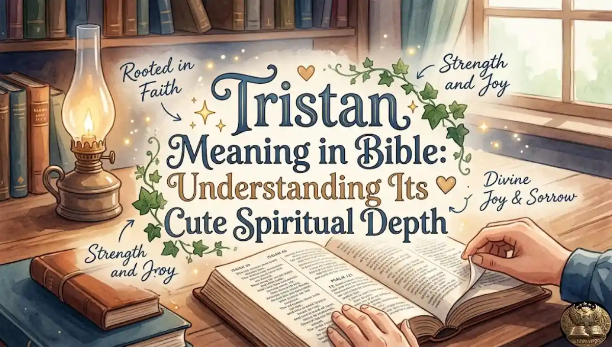Tristan Meaning in Bible: Understanding Its Cute Spiritual Depth
