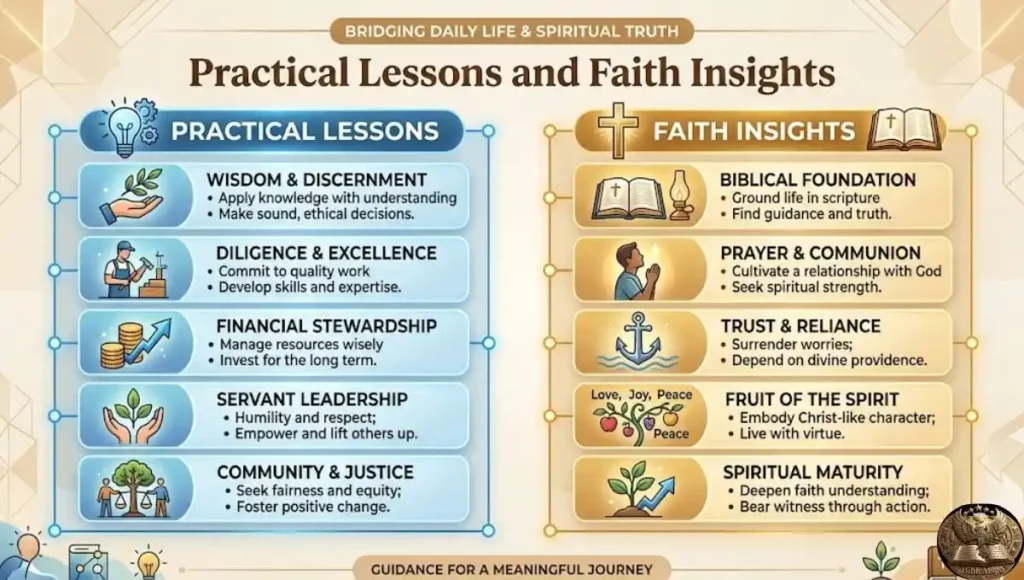 Practical Lessons and Faith Insights