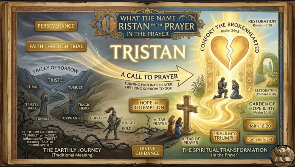 What Does the Name Tristan Mean in Prayer?