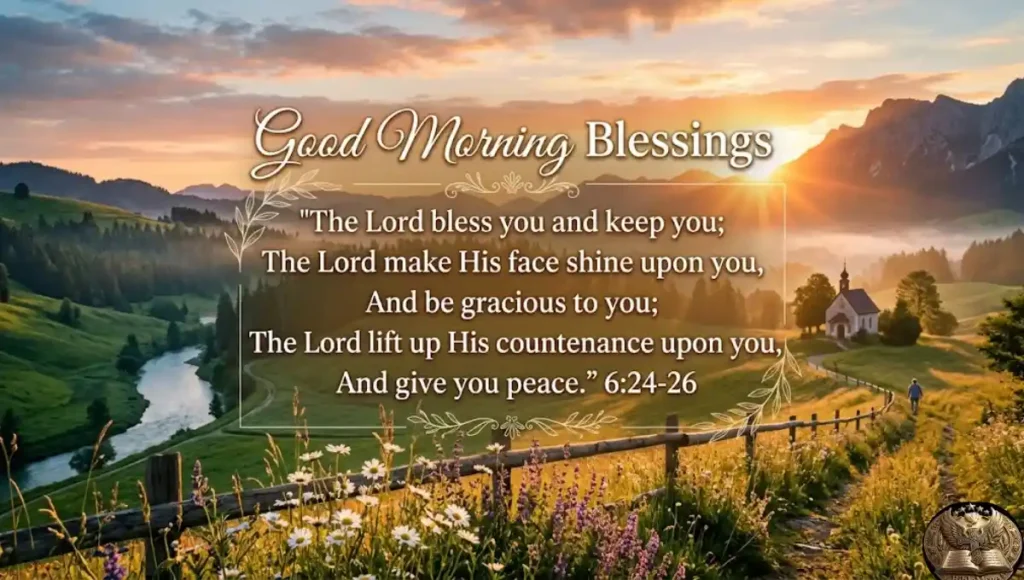 Positive Bible Verse Good Morning Blessings