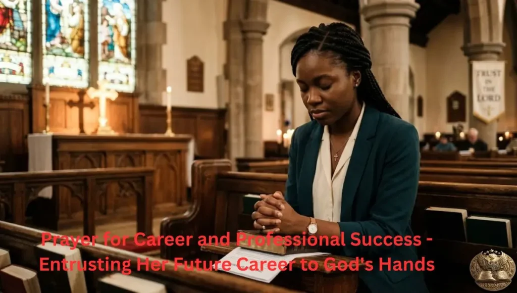 Prayer for Career and Professional Success – Entrusting Her Future Career to God's Hands