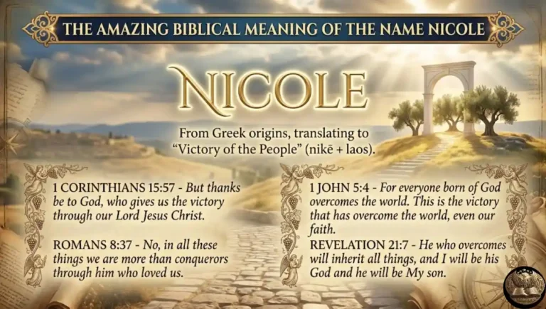 The Amazing Biblical Meaning of the Name NICOLE