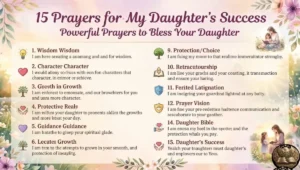 15 Prayers for My Daughter Success – Powerful Prayers to Bless Your Daughter