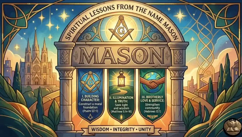 Spiritual Lessons from the Name Mason