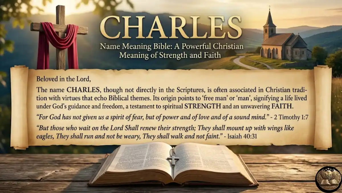Charles Name Meaning Bible: A Powerful Christian Meaning of Strength and Faith