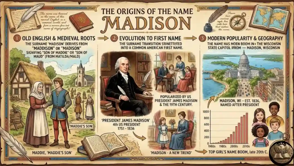 The Origins of the Name Madison