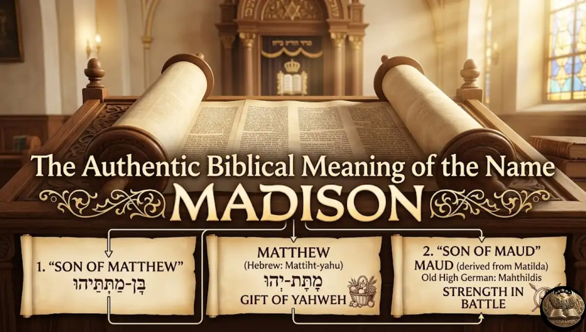 The Authentic Biblical Meaning of the Name MADISON