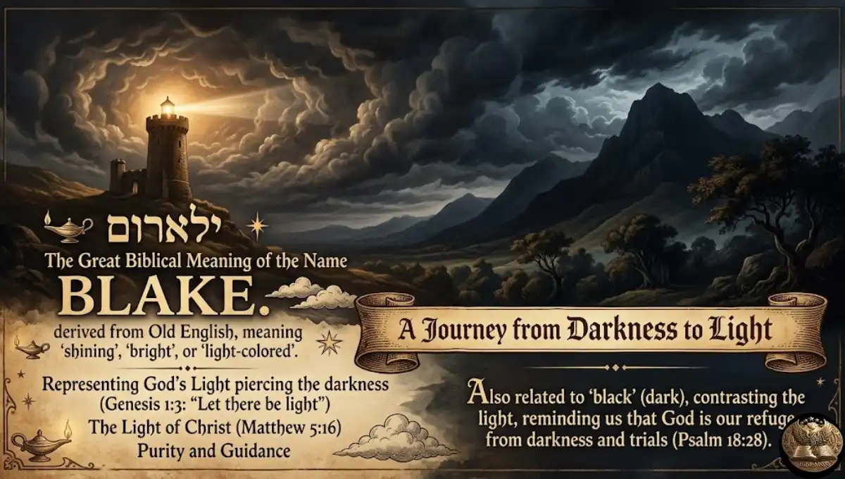 The Great Biblical Meaning of the Name BLAKE