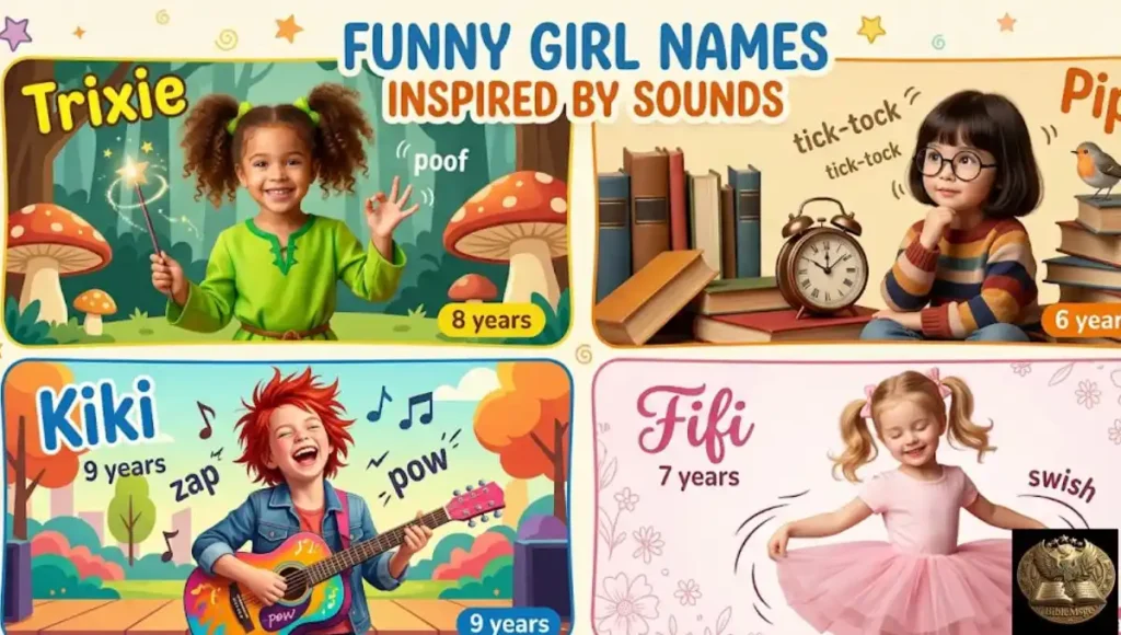 Funny Girl Names Inspired by Sounds