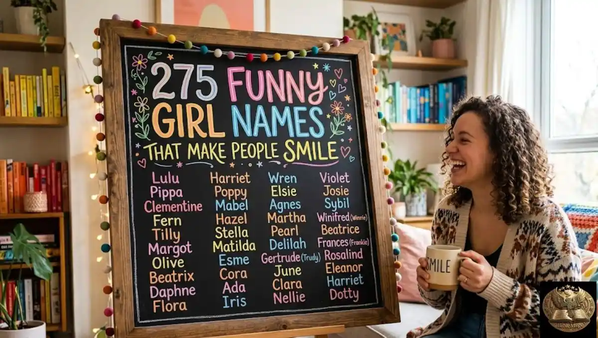275 Funny Girl Names That Make People Smile
