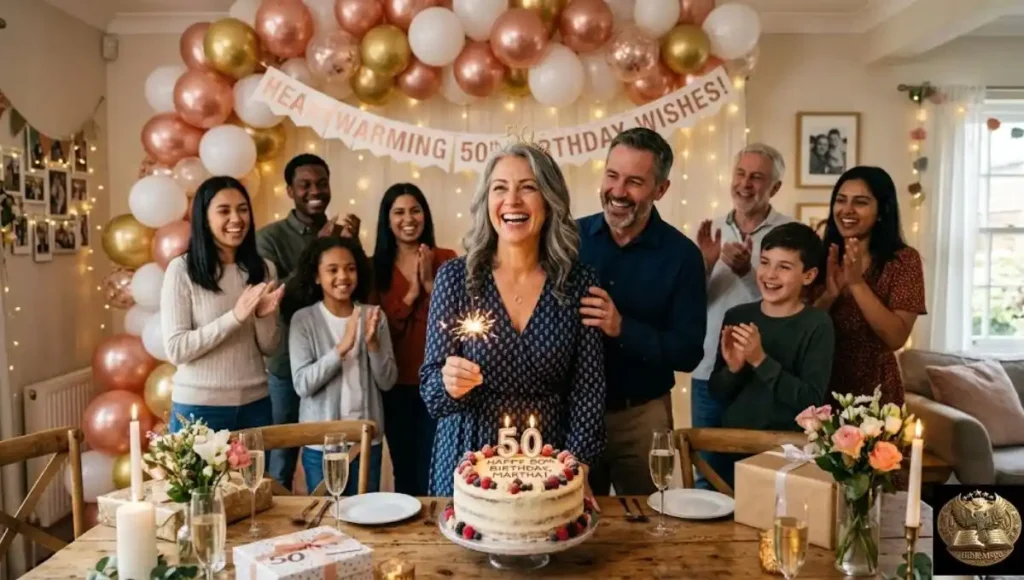 Heartwarming 50th Birthday Wishes