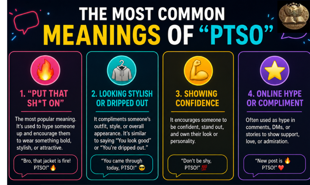 The Most Common Meanings of "PTSO"