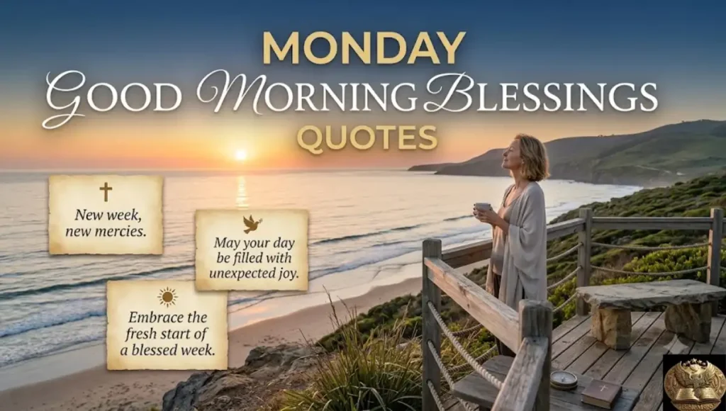 Monday Good Morning Blessings Quotes