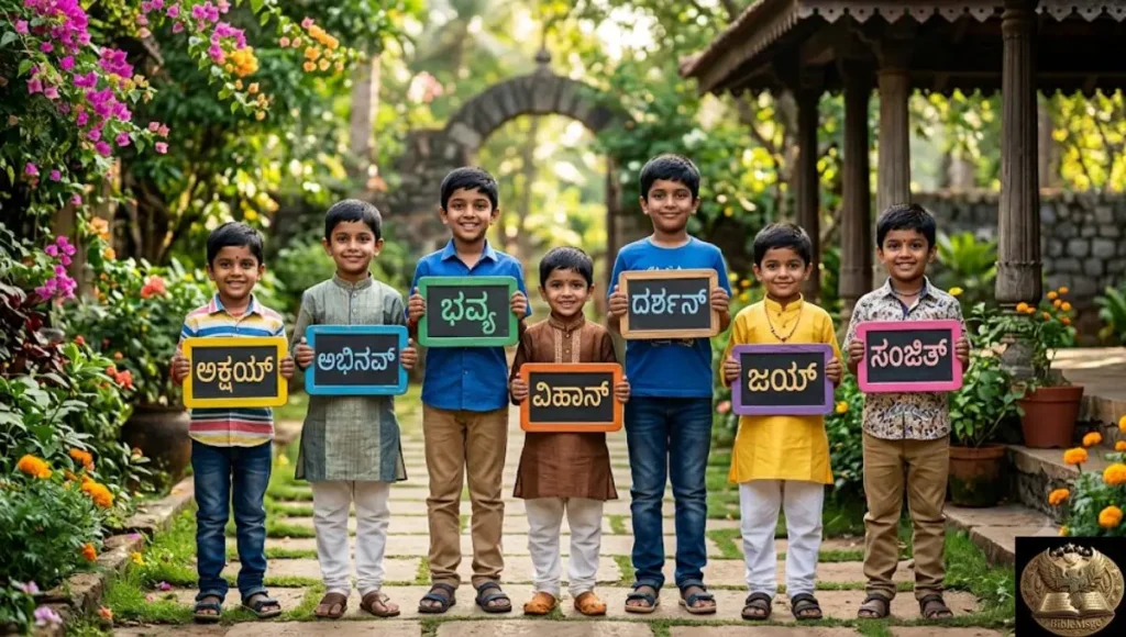 Kannada Names for Boys in English