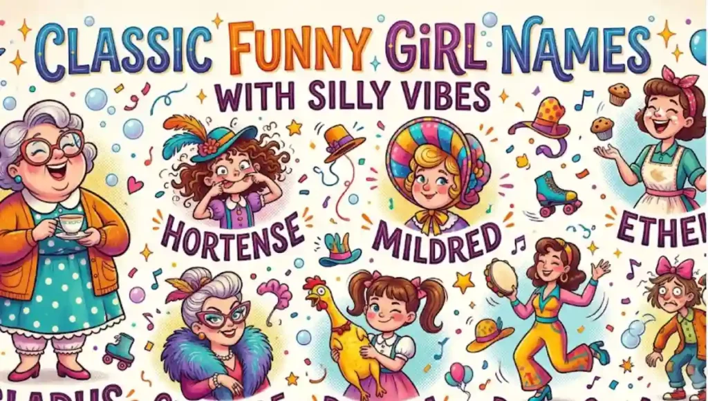 Classic Funny Girl Names With Silly Vibes