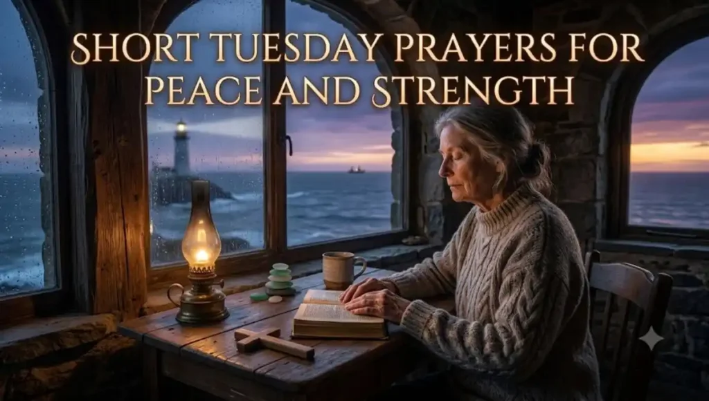 Short Tuesday Prayers for Peace and Strength