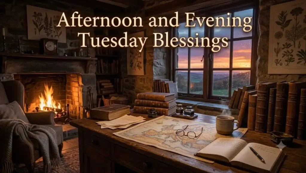 Afternoon and Evening Tuesday Blessings