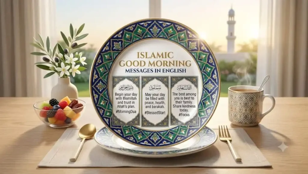Islamic Good Morning Messages in English