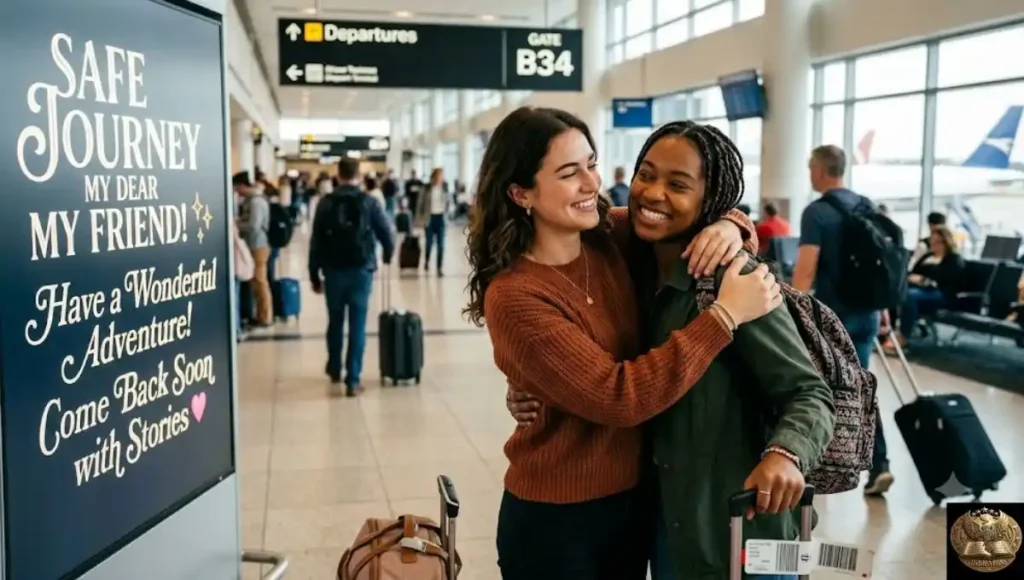 Safe Journey Wishes for a Female Friend