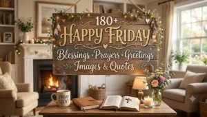 180+ Happy Friday Blessings, Prayers, Greetings, Images and Quotes