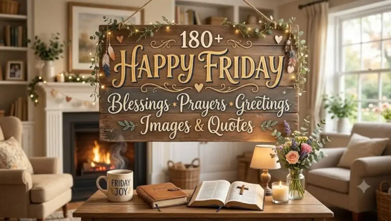 180+ Happy Friday Blessings, Prayers, Greetings, Images and Quotes
