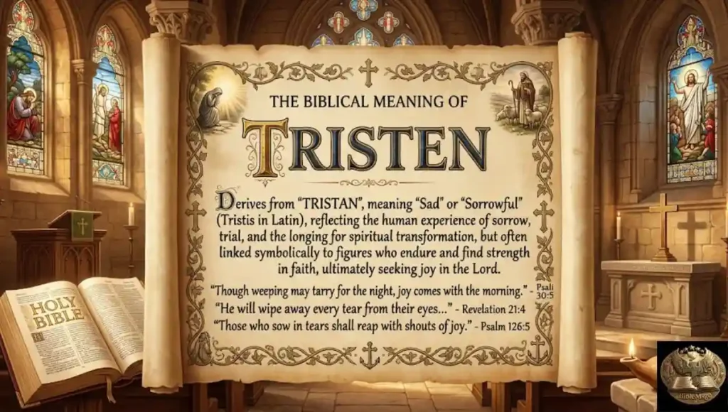 Tristen Name Meaning Bible