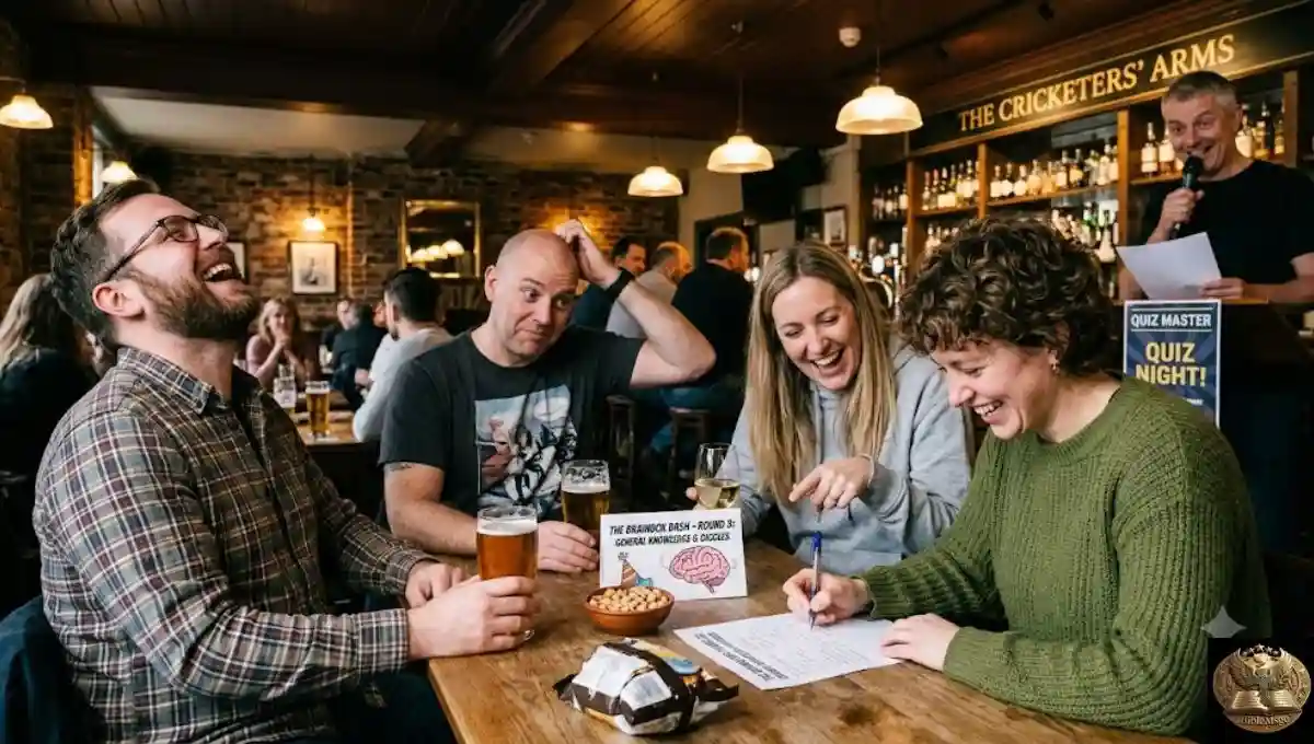 Pub Quiz and Group Challenge Questions