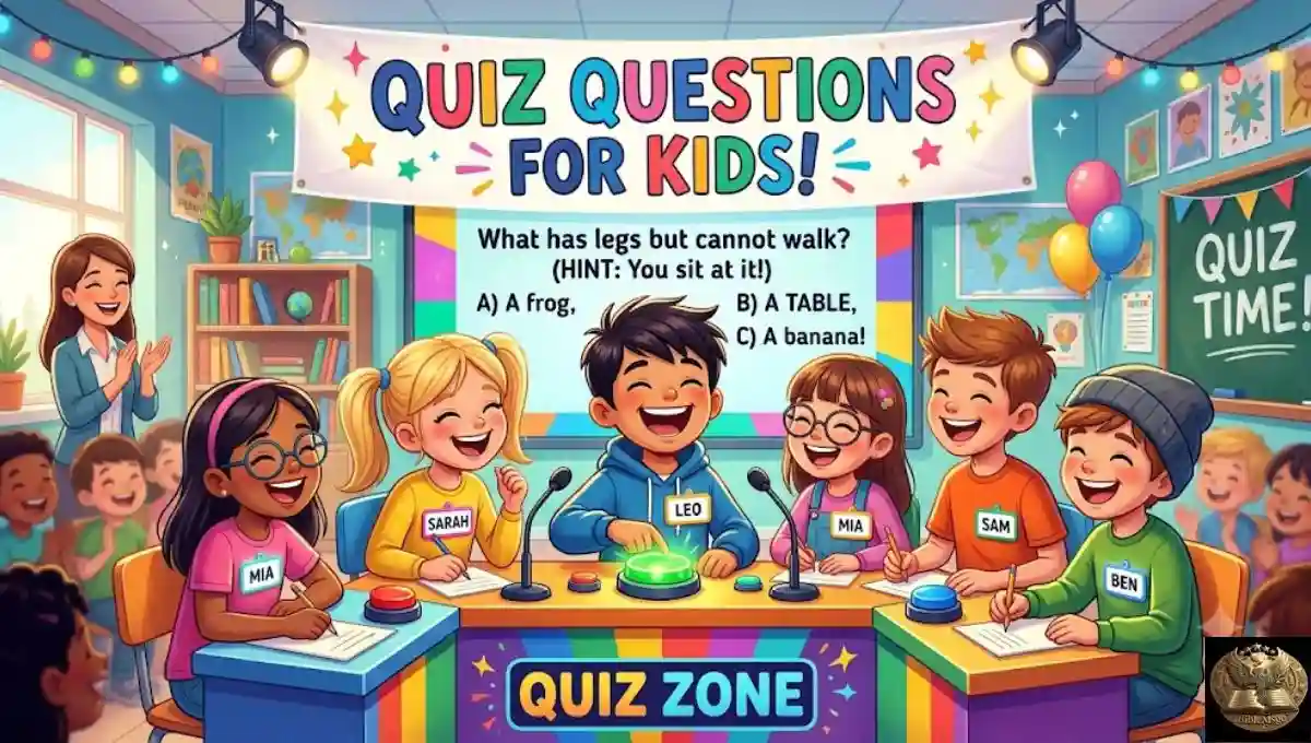 Quiz Questions for Kids (Clean and Hilarious)