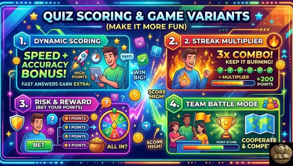 Quiz Scoring and Game Variants (Make It More Fun)
