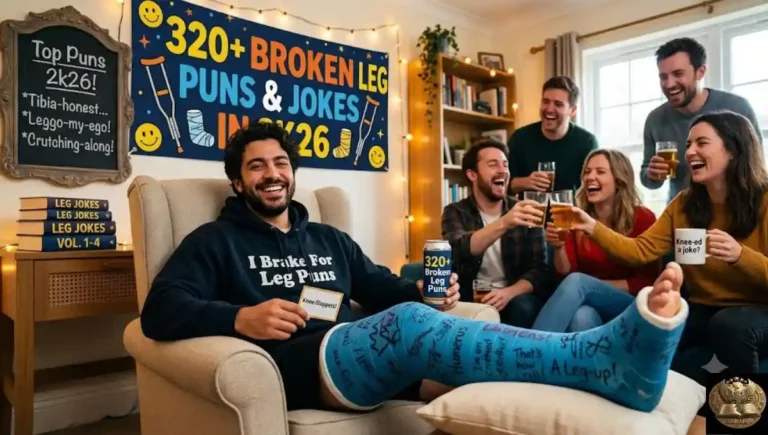 320+ Broken Leg Puns & Jokes in 2k26