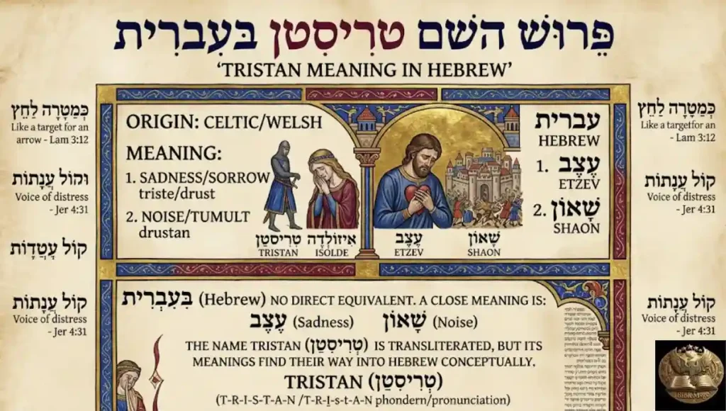 Tristan Meaning in Hebrew