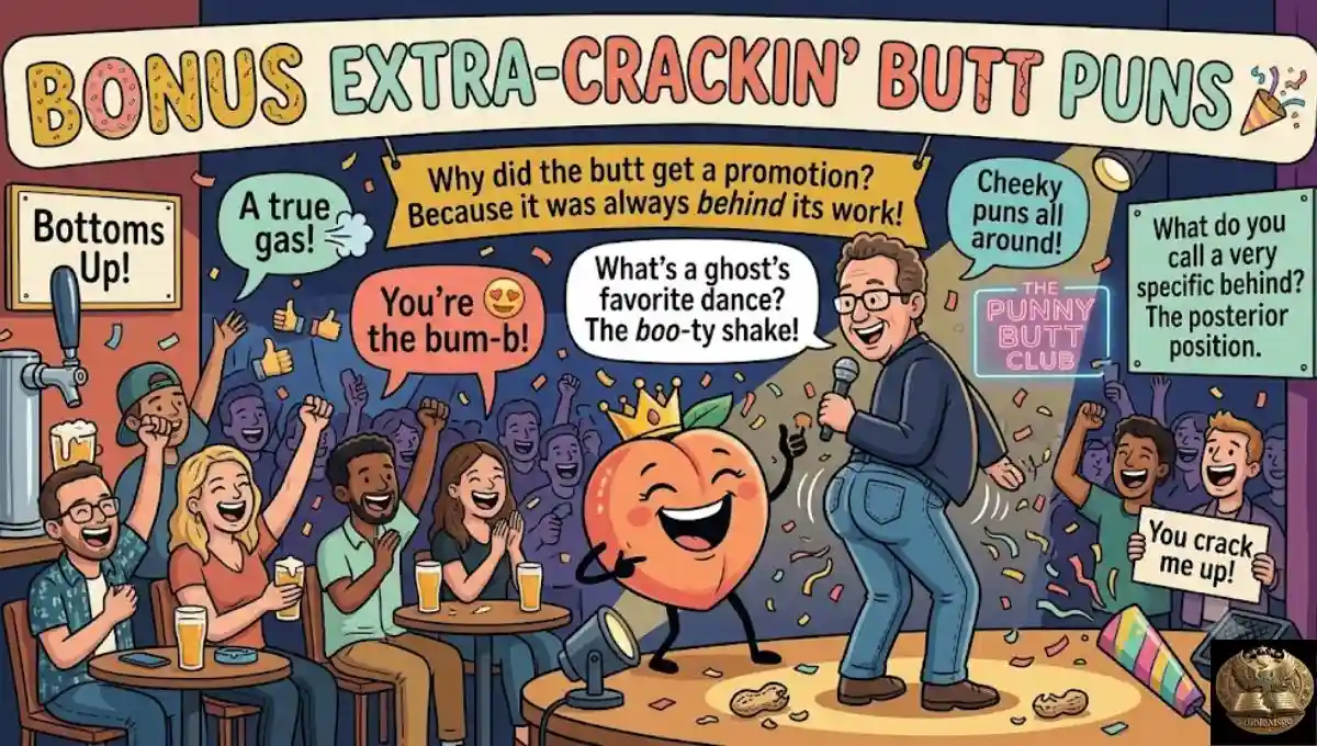 Bonus Extra-Crackin' Butt Puns 🎉