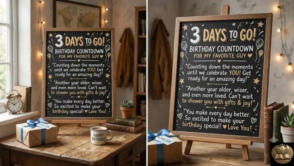 Birthday Countdown Quotes for Him
