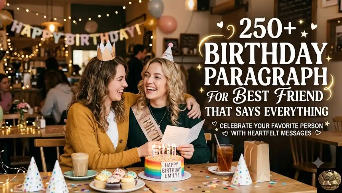 250+ Birthday Paragraph for Best Friend That Says Everything