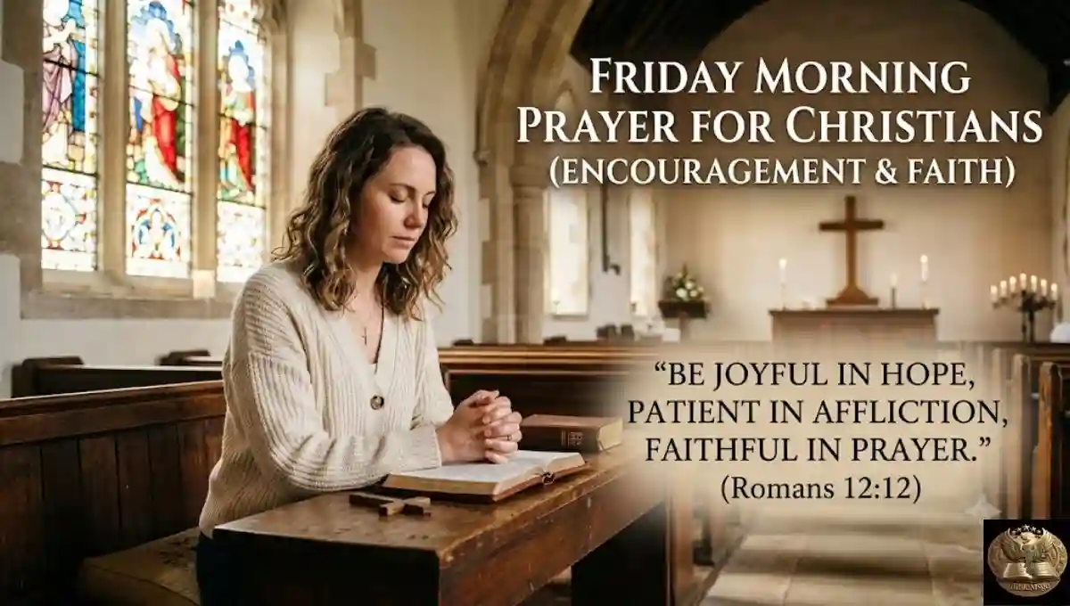 Friday Morning Prayer for Christians (Encouragement & Faith)