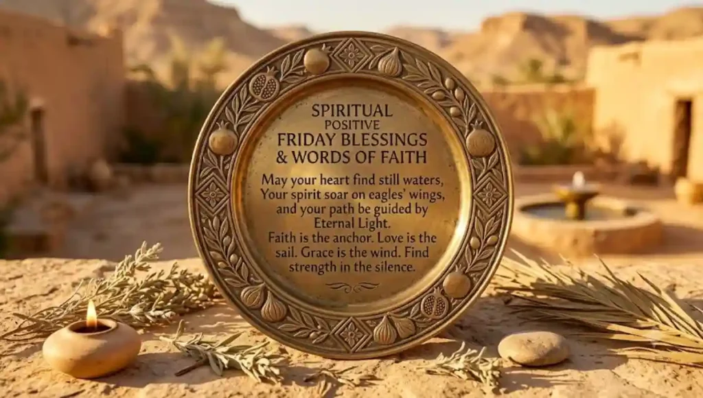 Spiritual Positive Friday Blessings and Words of Faith