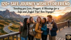 120+ Safe Journey Wishes for Friend