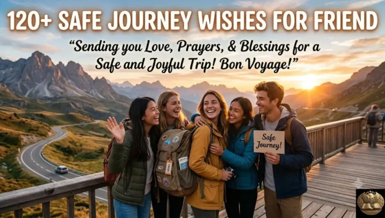 120+ Safe Journey Wishes for Friend